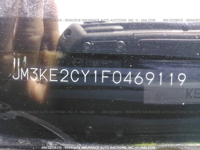 JM3KE2CY1F0469119 - 2015 MAZDA CX-5 TOURING GRAY photo 9