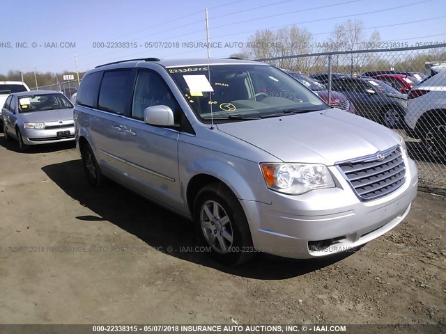 2A4RR5D11AR432739 - 2010 CHRYSLER TOWN & COUNTRY TOURING SILVER photo 1