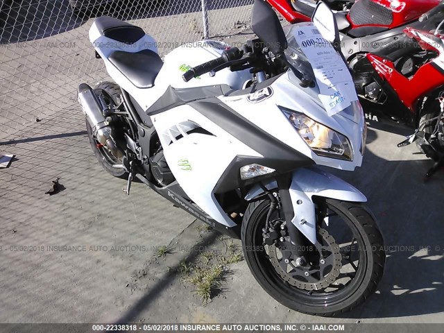 JKAEX8A14FA012124 - 2015 KAWASAKI EX300 A WHITE photo 1