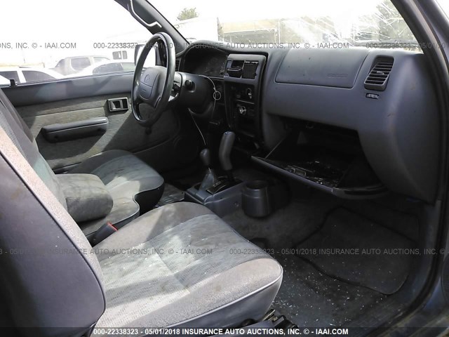 4TAWM72N7WZ153670 - 1998 TOYOTA TACOMA XTRACAB GRAY photo 5