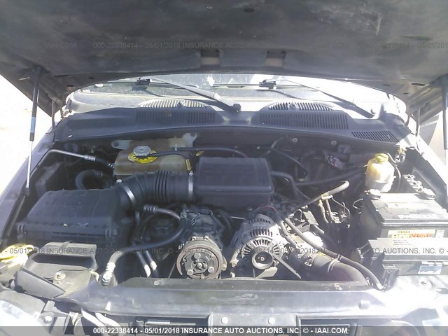 1J4GL48K32W207396 - 2002 JEEP LIBERTY SPORT 香槟色 照片 10