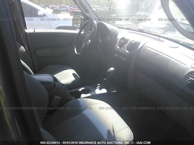 1J4GL48K32W207396 - 2002 JEEP LIBERTY SPORT 香槟色 照片 5