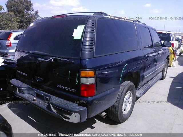 1GNEC16T64J113642 - 2004 CHEVROLET SUBURBAN C1500 BLUE photo 3