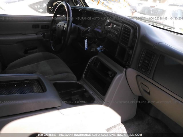 1GNEC16T64J113642 - 2004 CHEVROLET SUBURBAN C1500 BLUE photo 5