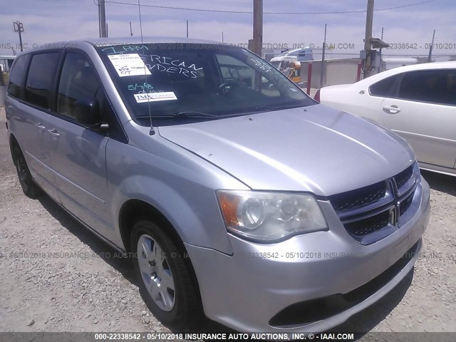 2D4RN4DG0BR686592 - 2011 DODGE GRAND CARAVAN EXPRESS SILVER photo 1