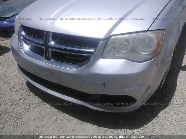 2D4RN4DG0BR686592 - 2011 DODGE GRAND CARAVAN EXPRESS SILVER photo 6