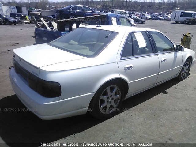 1G6KY54953U279355 - 2003 CADILLAC SEVILLE STS WHITE photo 4