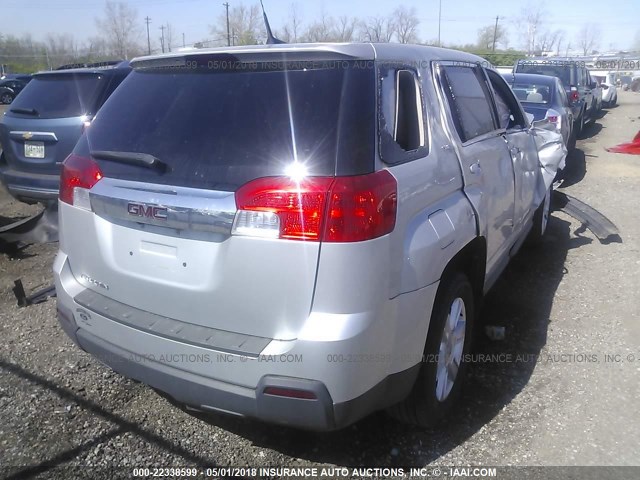 2CTALMEC5B6409664 - 2011 GMC TERRAIN SLE GRAY photo 4