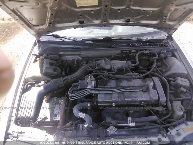 JH4DA9354LS036565 - 1990 ACURA INTEGRA LS SILVER photo 10