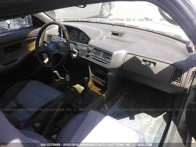 JH4DA9354LS036565 - 1990 ACURA INTEGRA LS SILVER photo 5