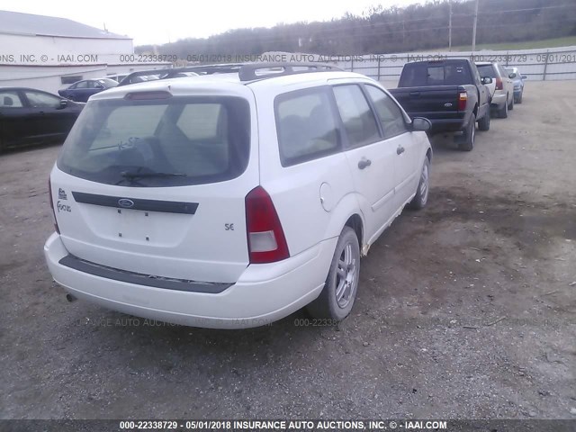 1FAFP36311W361931 - 2001 FORD FOCUS SE/SE COMFORT WHITE photo 4