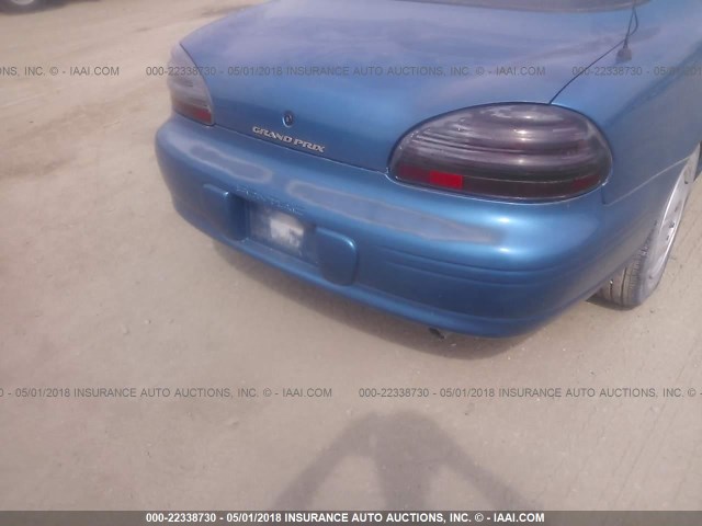 1G2WJ52M9XF285944 - 1999 PONTIAC GRAND PRIX SE 蓝色 照片 6