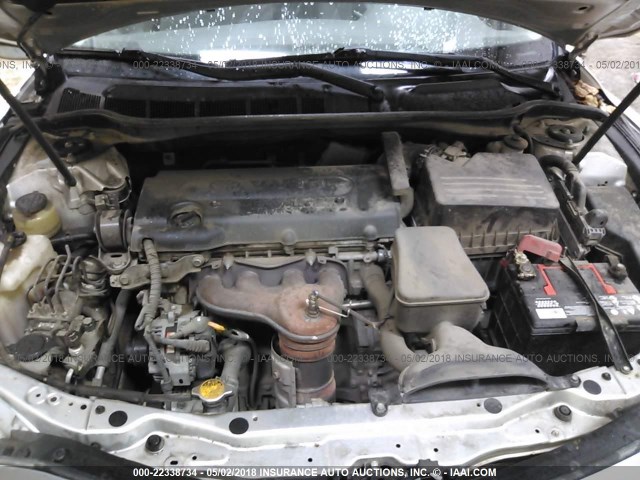 4T4BE46K49R071817 - 2009 TOYOTA CAMRY SE/LE/XLE SILVER photo 10