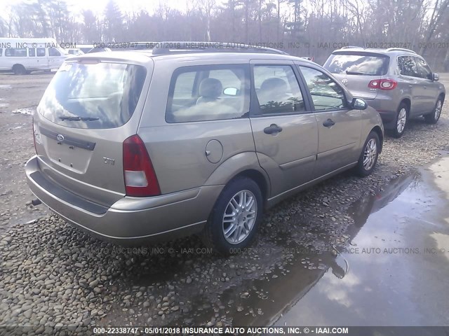 1FAFP36313W110488 - 2003 FORD FOCUS SE/SE SPORT/ZTW TAN photo 4