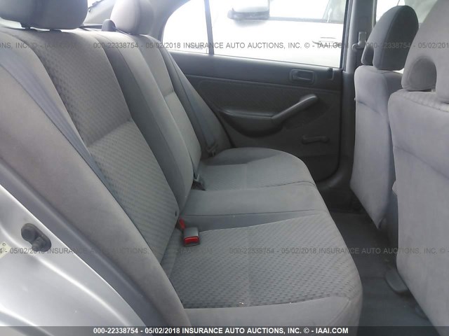 2HGES16375H537220 - 2005 HONDA CIVIC DX VP Gümüş foto 8