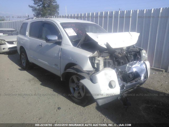 5N1AA08A26N736248 - 2006 NISSAN ARMADA SE/LE WHITE photo 1