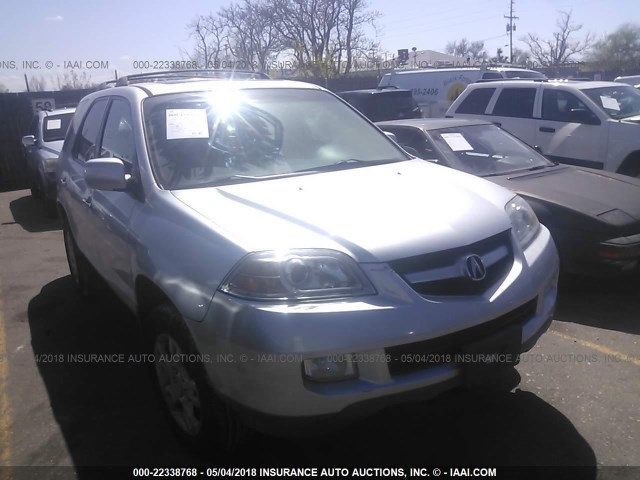 2HNYD18925H515806 - 2005 ACURA MDX TOURING SILVER photo 1