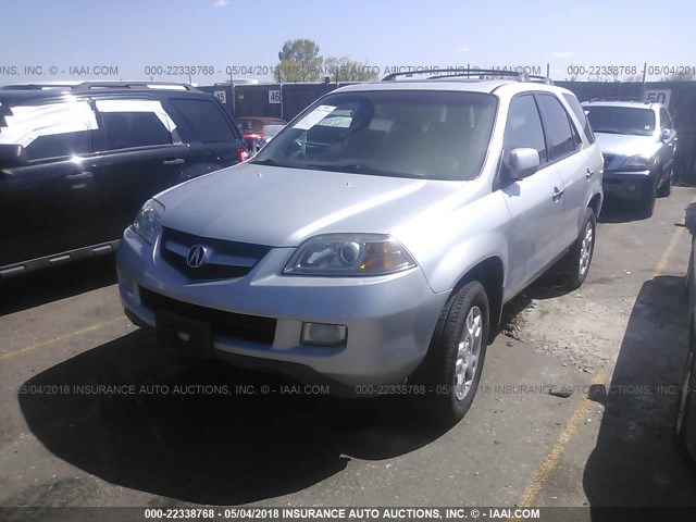 2HNYD18925H515806 - 2005 ACURA MDX TOURING SILVER photo 2