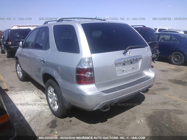 2HNYD18925H515806 - 2005 ACURA MDX TOURING SILVER photo 3