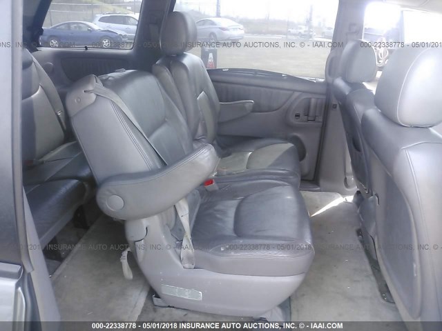 5TDBA22C35S045348 - 2005 TOYOTA SIENNA XLE/XLE LIMITED GRAY photo 8