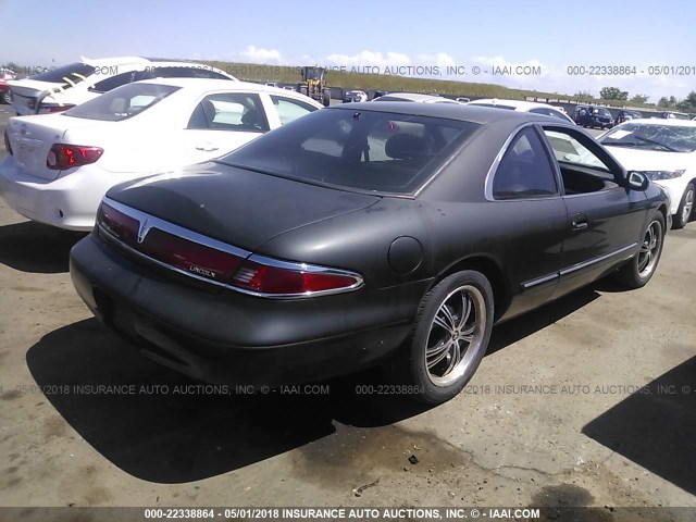 1LNLM91V2VY653224 - 1997 LINCOLN MARK VIII BLACK photo 4