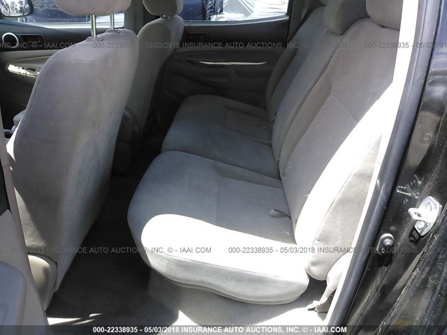 3TMJU62N36M025212 - 2006 TOYOTA TACOMA DOUBLE CAB PRERUNNER BLACK photo 8