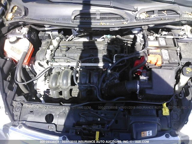 3FADP4BJ9DM175141 - 2013 FORD FIESTA SE Pewter photo 10