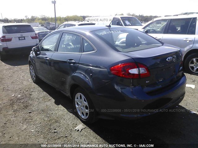 3FADP4BJ9DM175141 - 2013 FORD FIESTA SE Pewter photo 3