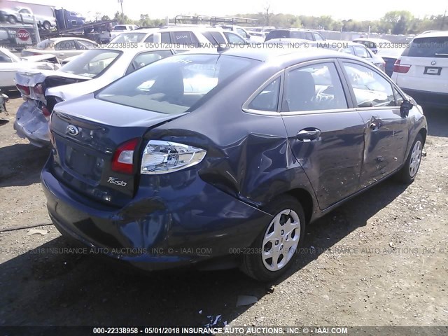 3FADP4BJ9DM175141 - 2013 FORD FIESTA SE Pewter photo 4