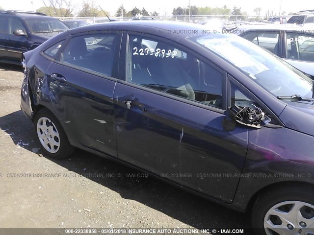 3FADP4BJ9DM175141 - 2013 FORD FIESTA SE Pewter photo 6