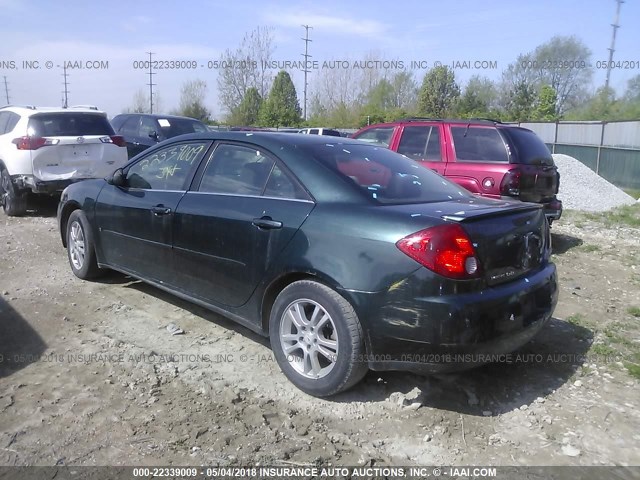 1G2ZG558864199075 - 2006 PONTIAC G6 SE1 GREEN photo 3