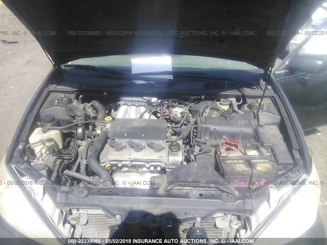 4T1BF32K72U523918 - 2002 TOYOTA CAMRY LE/XLE/SE შავი ფოტო 10