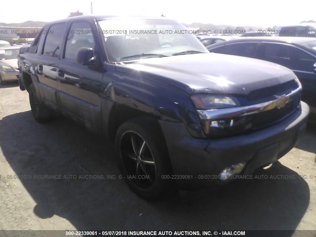 3GNEC12Z25G154461 - 2005 CHEVROLET AVALANCHE C1500 BLUE photo 1