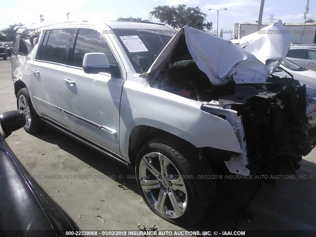 1GYS4KKJ5GR454680 - 2016 CADILLAC ESCALADE ESV PLATINUM თეთრი ფოტო 1
