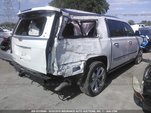 1GYS4KKJ5GR454680 - 2016 CADILLAC ESCALADE ESV PLATINUM WHITE photo 4