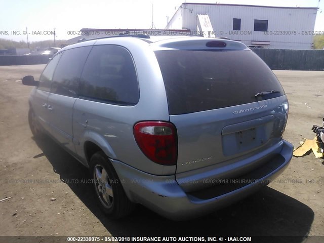 2D4GP54L93R149676 - 2003 DODGE GRAND CARAVAN ES BLUE photo 3