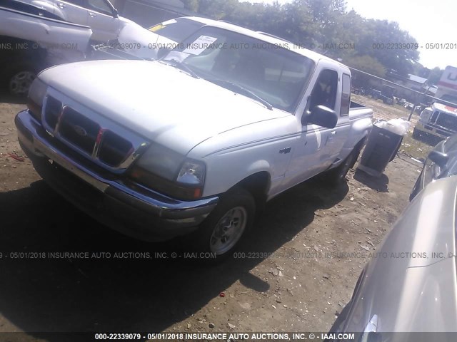 1FTYR14U5WTA18299 - 1998 FORD RANGER SUPER CAB WHITE photo 2