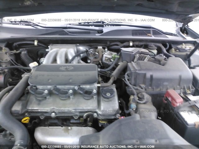 4T1BF32K12U538284 - 2002 TOYOTA CAMRY LE/XLE/SE მწვანე ფოტო 10