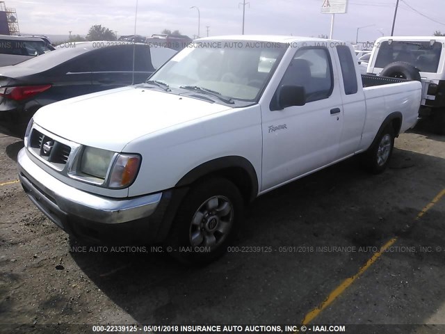 1N6DD26S6WC381531 - 1998 NISSAN FRONTIER KING CAB XE/KING CAB SE WHITE photo 2