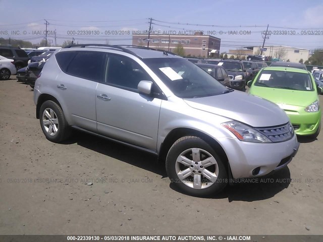 JN8AZ08W86W534831 - 2006 NISSAN MURANO SL/SE/S SILVER photo 1