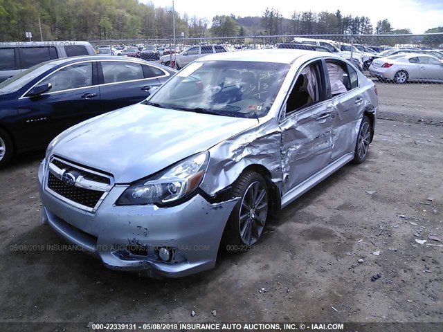 4S3BMCH68E3020560 - 2014 SUBARU LEGACY 2.5I SPORT SILVER photo 6