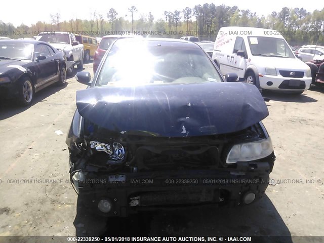 YV1RS592372620353 - 2007 VOLVO S60 2.5T BLUE photo 6