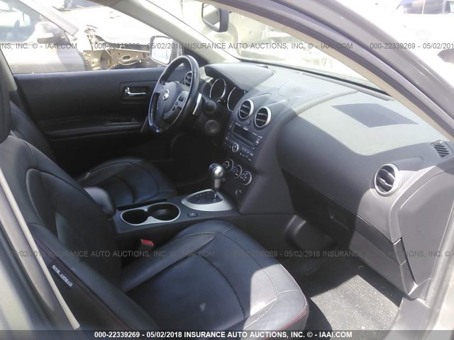 JN8AS58V88W108147 - 2008 NISSAN ROGUE S/SL GRAY photo 5