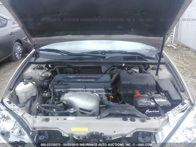 4T1BE32K64U864992 - 2004 TOYOTA CAMRY LE/XLE/SE 棕色 照片 10