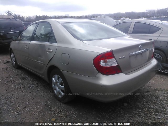 4T1BE32K64U864992 - 2004 TOYOTA CAMRY LE/XLE/SE 棕色 照片 3