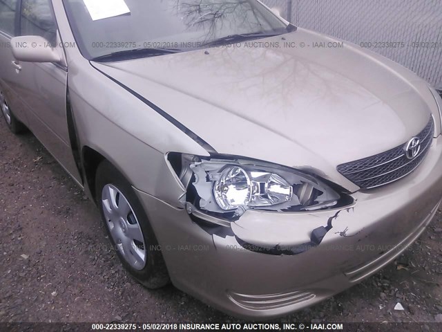 4T1BE32K64U864992 - 2004 TOYOTA CAMRY LE/XLE/SE 棕色 照片 6