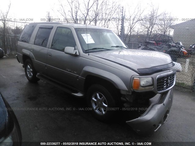 1GYEK63R9YR204570 - 2000 CADILLAC ESCALADE LUXURY Braun Foto 1