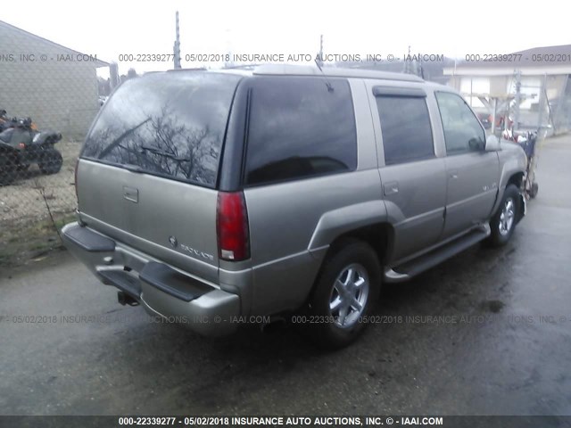 1GYEK63R9YR204570 - 2000 CADILLAC ESCALADE LUXURY Braun Foto 4