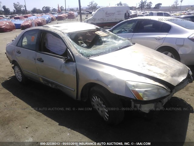 1HGCM56137A179199 - 2007 HONDA ACCORD VALUE GOLD photo 1