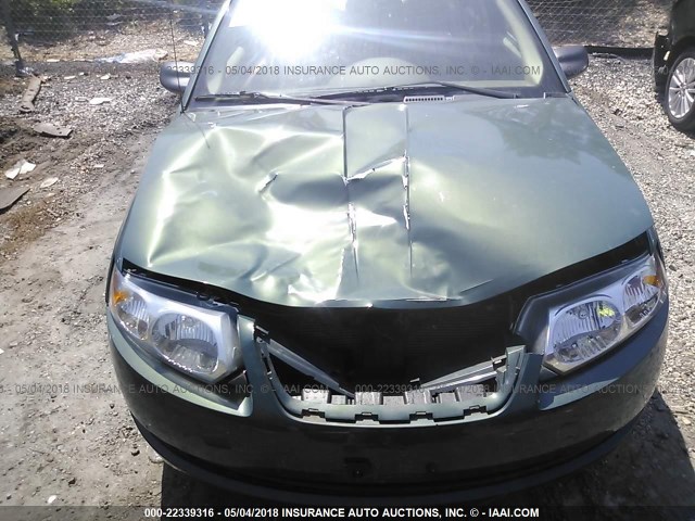 1G8AJ55F07Z120523 - 2007 SATURN ION LEVEL 2 TEAL photo 6